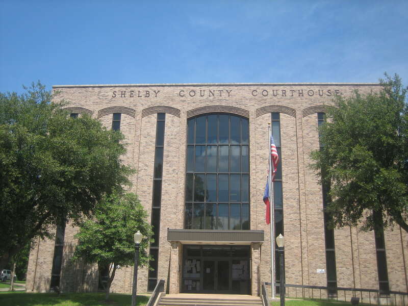 The current Shelby County Courthouse in Center, Texas, United States.