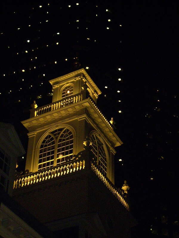 State House by night