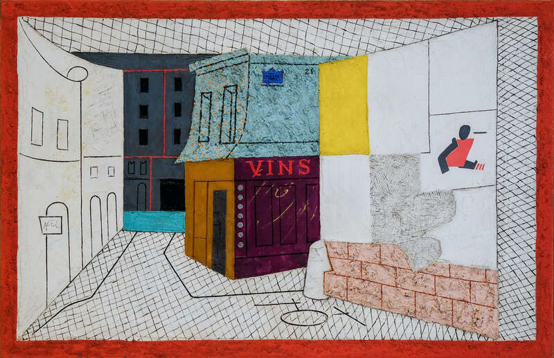 Stuart Davis, Rue des Rats #1, 1928 8/25/17 #artsmia