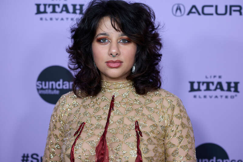 Actor Safiyya Ingar at the premiere of the movie Layla at the 40th Sundance Film Festival in Park City, Utah, on January 18, 2024