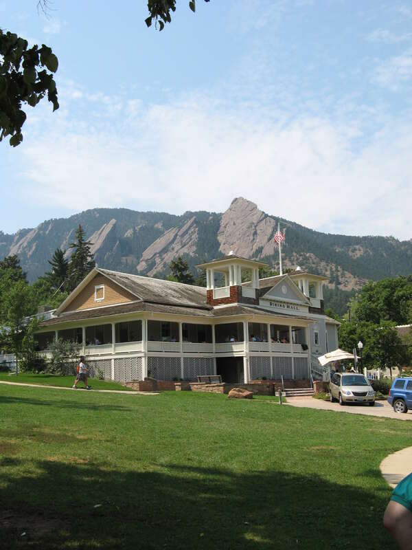 The Dining Hall at Chautauqua Park