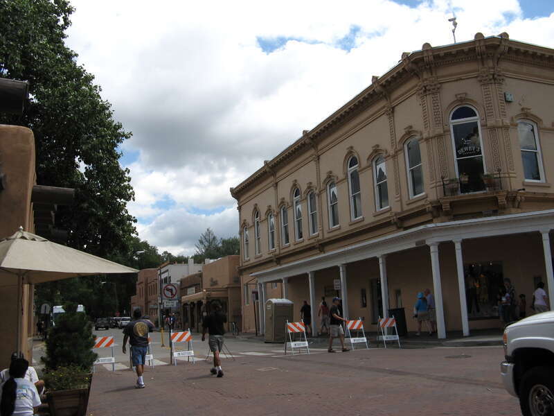 View of East Palace Street-Santa Fe