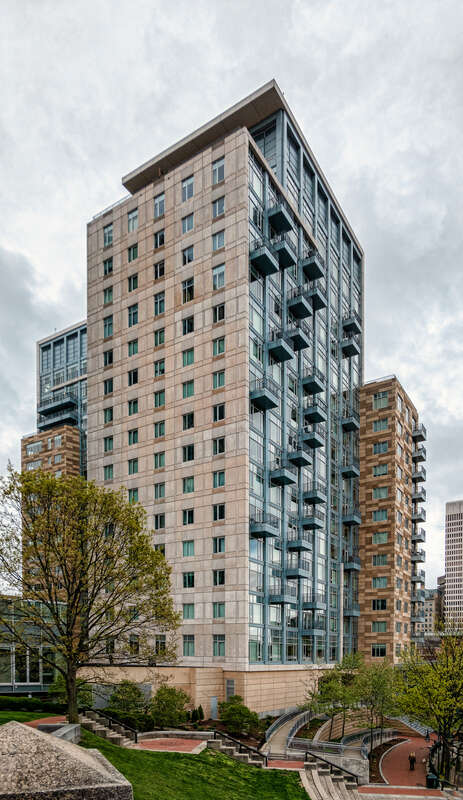 Waterplace 2, an apartment building in Providence, Rhode Island