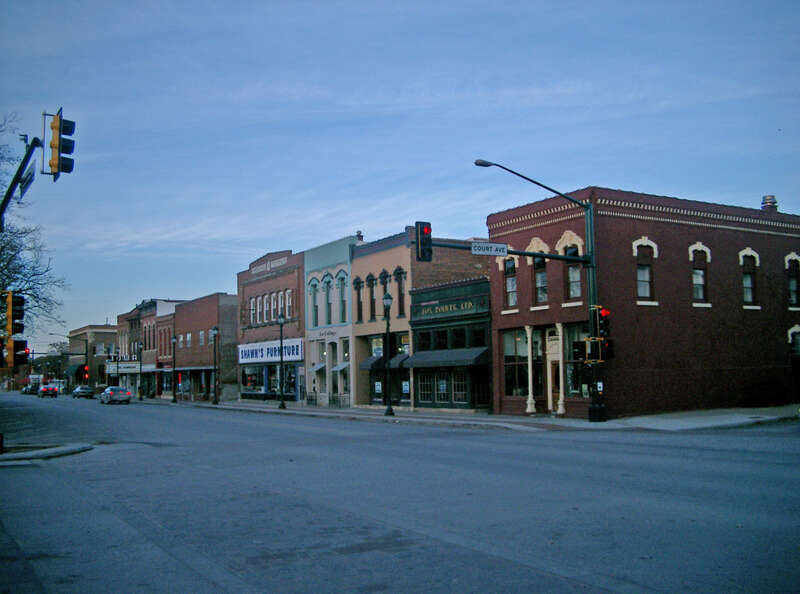 John Wayne Drive (section on the Courthouse Sq.), Winterset