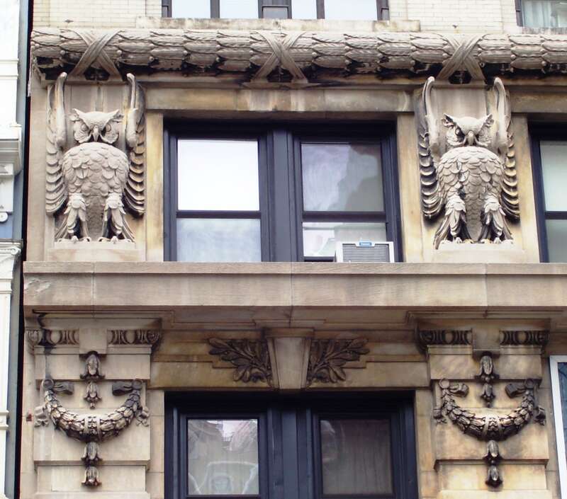 693-697 Broadway, also known as 2-6 West 4th Street, in the NoHo neighborhood of Manhattan, New York City, sometimes known as the Merchant's Building, was built in 1908 and designed by William C. Frohne. The steel-fram Beaux-Arts building is faced