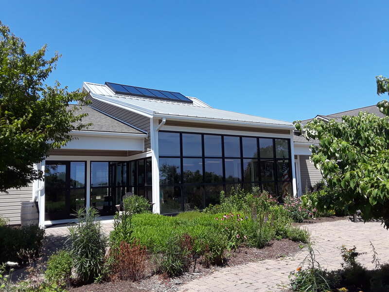 Blackwater NWR visitors center and grounds.