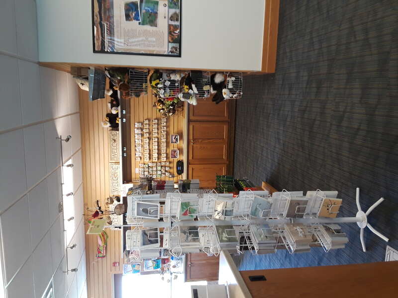 Blackwater NWR visitors center and grounds.