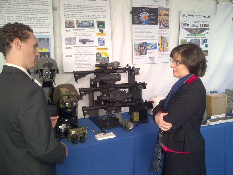 The Army is continuing to evolve NVG that will increase the dismounted Soldier's situational awareness and target detection range and provide capability to maneuver in all battlefield conditions. CERDEC is focusing on digital sensor developments,