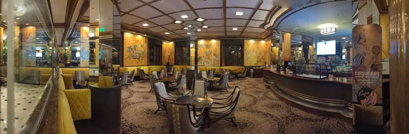 The Cirque Room at the Fairmont Hotel in San Francisco. It was the first bar in San Francisco to reopen after prohibition. Designed by architect Tim Pfluger it contains Esther Bruton murals (1935).