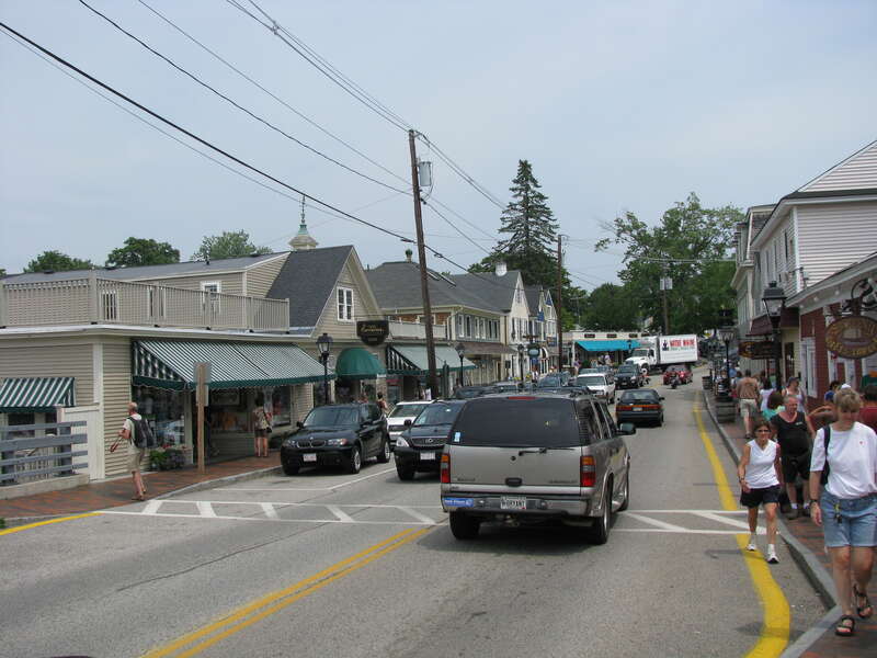 Dock Square in Kennebunkport, Maine