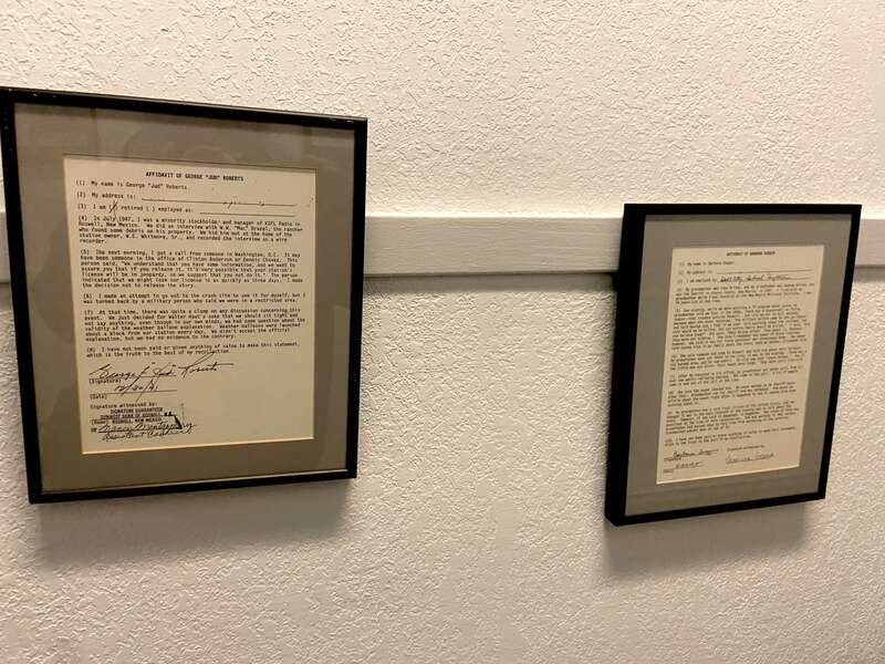 Exhibit at the International UFO Museum
Roswell, New Mexico, USA