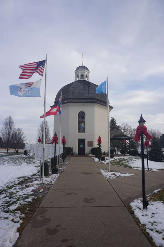 The Silent Night Memorial Chapel in Frankenmuth, Michigan (United States).