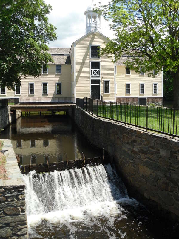 Historic Slater Mill in Pawtucket, Rhode Island.