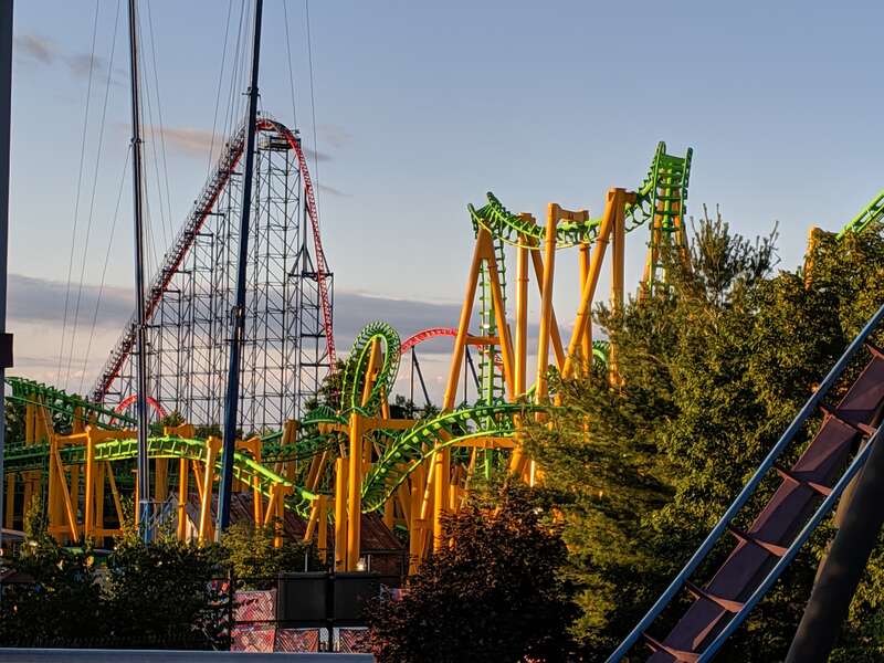 View of the ride.