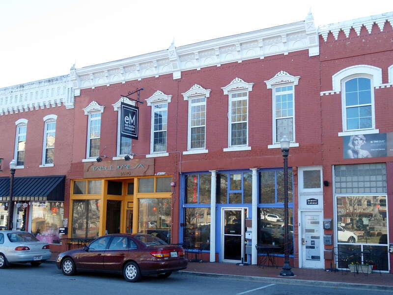Roy's Office Supply Building in downtown Bentonville, Arkansas
