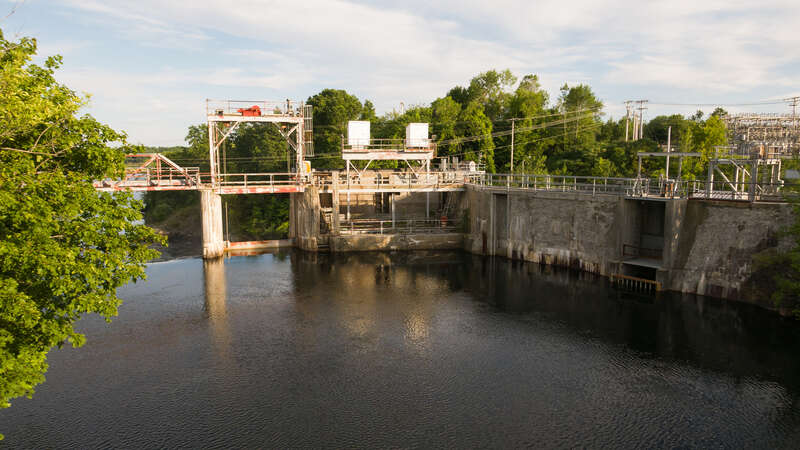 500px provided description: Saco Hydro Dam [#Maine ,#Dam ,#Saco]