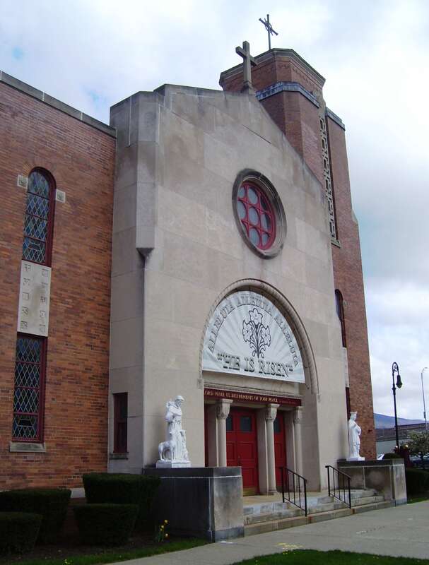 St. Elizabeth of Hungary Roman Catholic Church at 68 Marshall Street at St. Anthony Drive in North Adams, Massachusetts was founded as St. Anthony of Padua Church.  It was formed c.2009 from a merger of the St. Francis of Assisi and Our Lady of Mercy