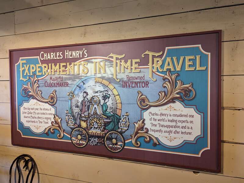 The experiments sign.