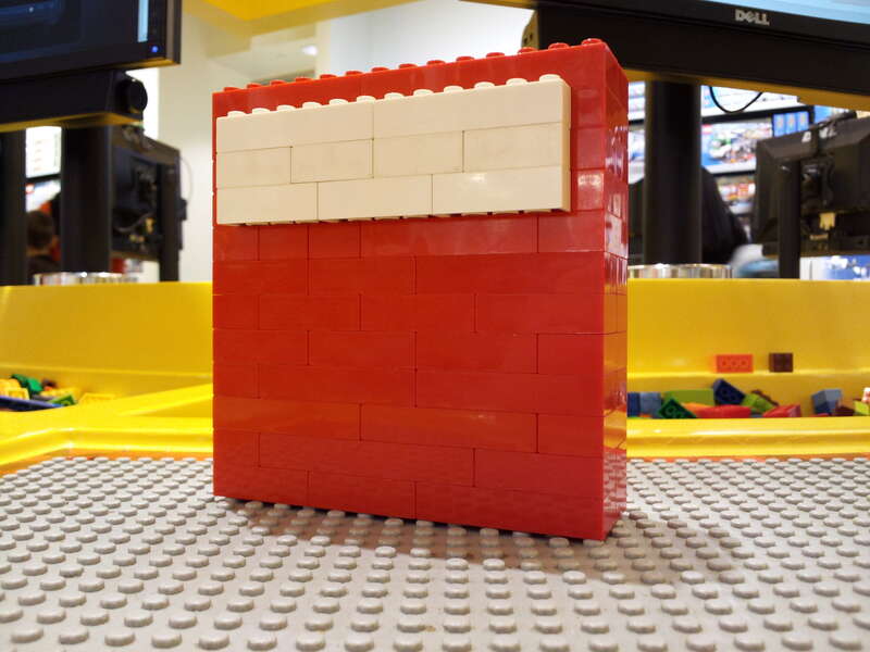 A Wheelock AS horn/strobe made of Lego blocks at the Lego store at Arundel Mills.
More at The Schumin Web: &amp;lt;a href=&quot;http://www.schuminweb.com/2012/02/19/yes-i-am-probably-the-only-one-who-would-make-fire-alarms-out-of-legos/&quot; rel=&quot;noreferrer