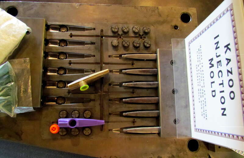 Kazoo museum in a kazoo factory. Take a short factory tour to watch them made and help make one as a souveiner.