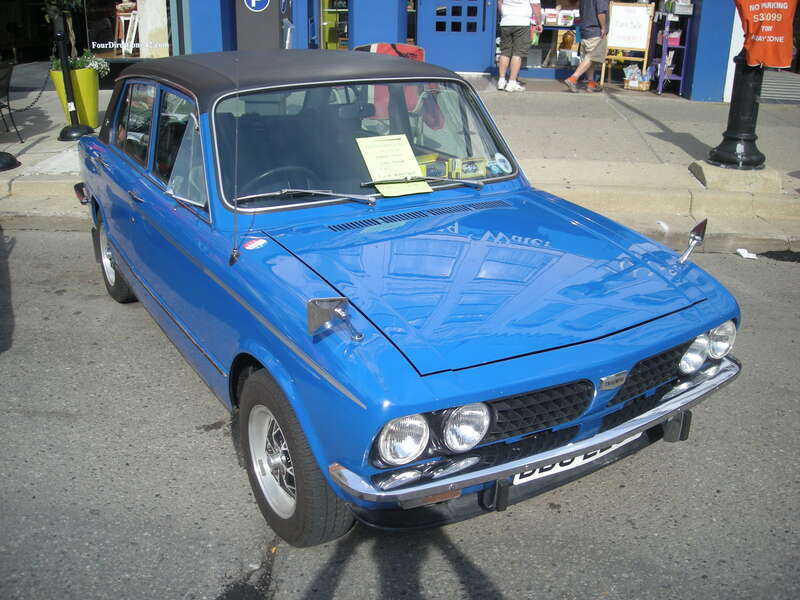 A 1979 Triumph Dolomite Sprint at the 2014 Rolling Sculpture Car Show in Ann Arbor, Michigan (United States).