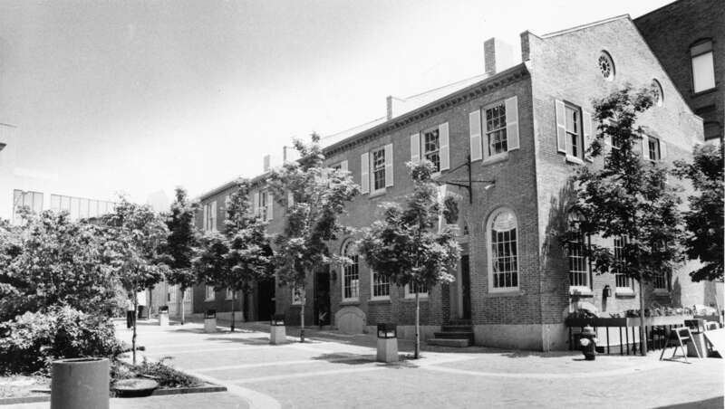 Derby Square
Salem, Massachusetts
Photograph by Peter Zaharis
June 1976
SNHP-196
Citation: The Salem News Historic Photograph Collection,

Salem State University Archives and Special Collections, Salem, Massachusetts