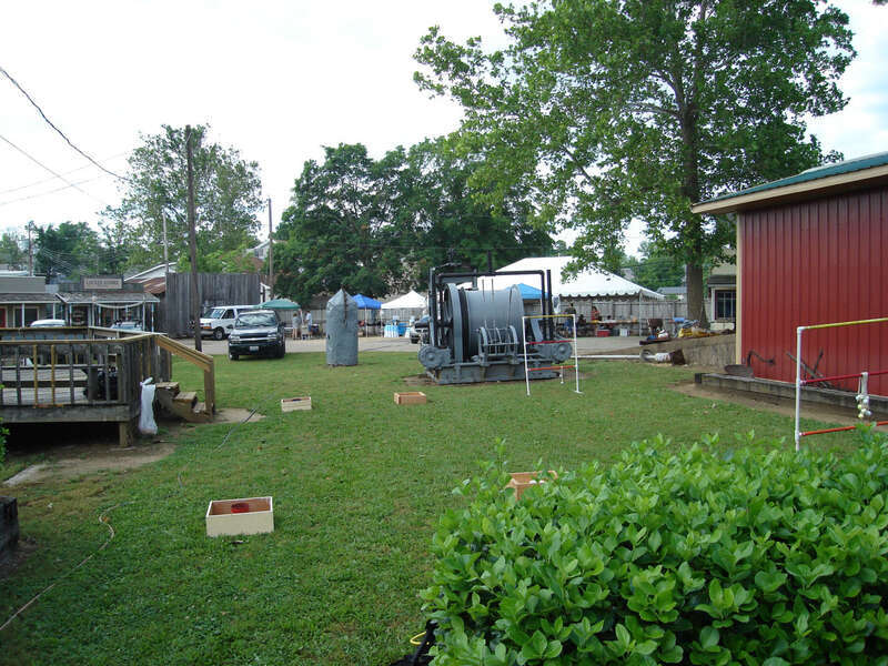 Original Equipment from the days when this was a mine

www.2dive.com/btm.htm