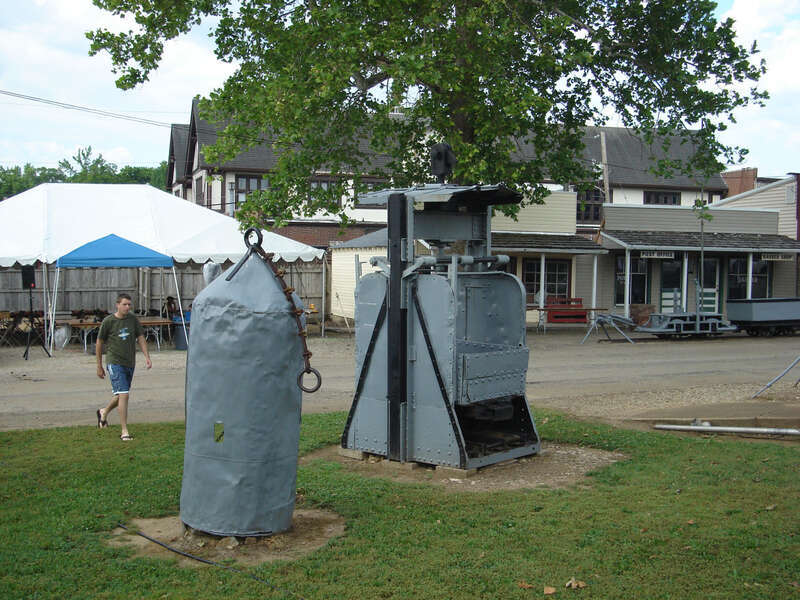 Original Equipment from the days when this was a mine

www.2dive.com/btm.htm