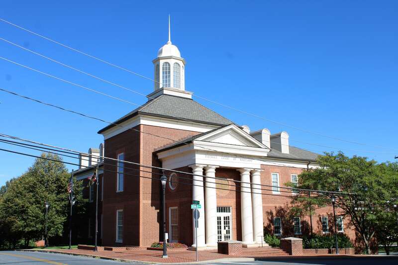 Carroll County Courthouse in Westminster, Maryland