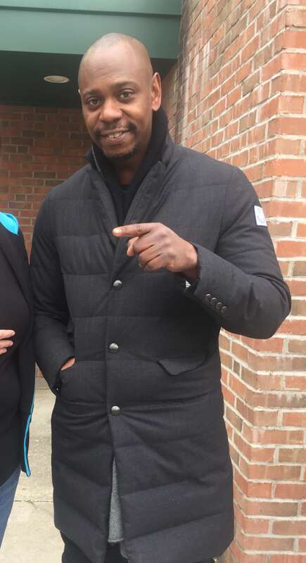 Dave Chappelle in Yellow springs April 2016