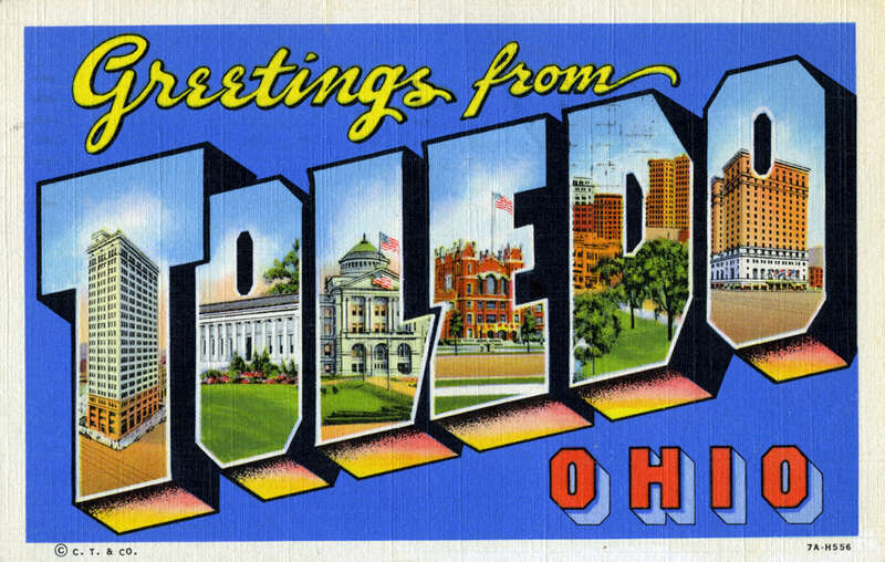 Production Date: 1937
Source Type: Postcard
Publisher, Printer, Photographer:  Buckeye News Company, Curt Teich (#7A-H556)
Postmark: January 10, 1945, Toledo, Ohio
Collection: Steven R. Shook
Tenney and Hilbert Published Market Price in 2009: