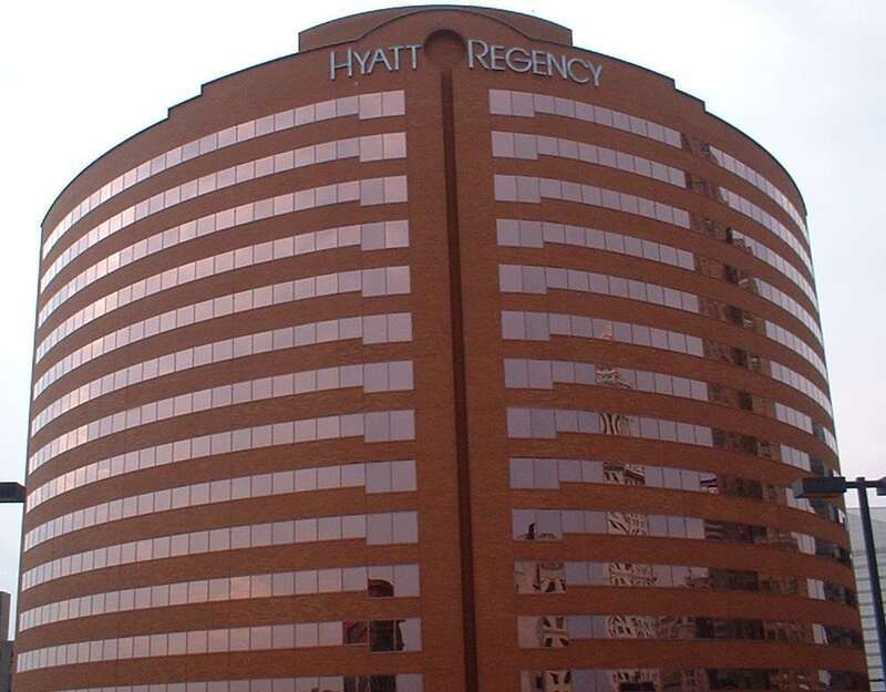 picture taken from the top floor of the Carew parking garage.