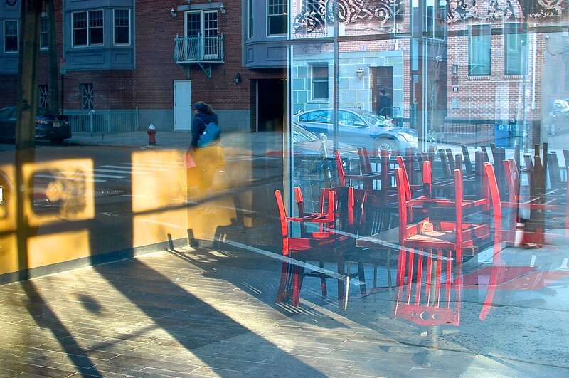 One day the café was bustling with people and the next it was closed forever.