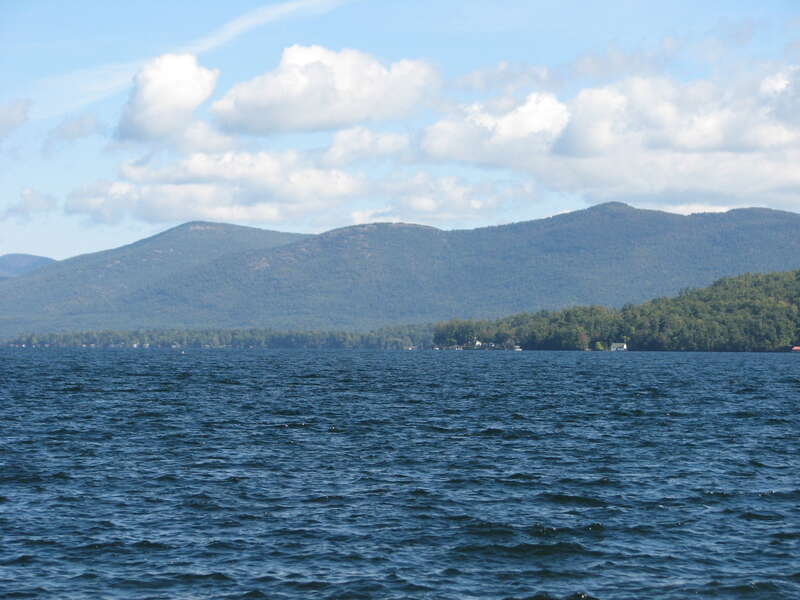 Lake George NY north east of Amsterdam, north of Albany.