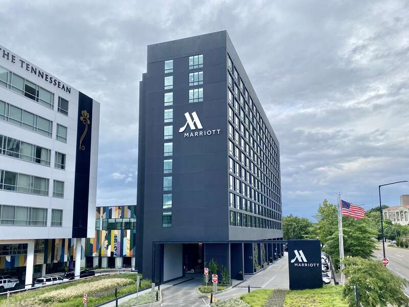 Built for the 1982 World’s Fair, these modernist hotel towers were originally built as an office tower and a Holiday Inn Hotel, which functioned in this capacity until the late 2010s without many changes.  However, as time passed and the buildings