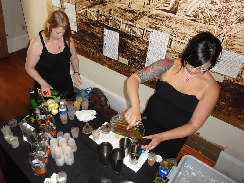Misty Kalkofen of Drink (Boston) mixes up a Bernardino's Bulleit. Little did she know she was back-to-back with Shawn Soole who was also using Fernet Branca. Bartenders after my own heart. Misty, if you ever see this, I just wanted to say: Your