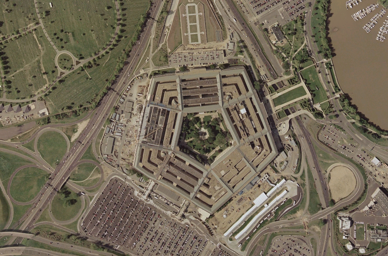 The Pentagon in April 2002.