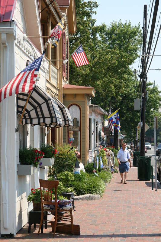 Saint Michaels Historic District, Saint Michaels, Maryland, USA