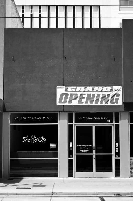 Thai'd Up Restaurant, Copper Square, Phoenix, Arizona