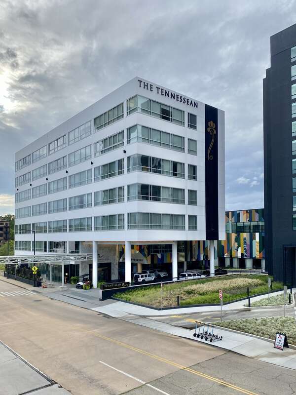 Built for the 1982 World’s Fair, these modernist hotel towers were originally built as an office tower and a Holiday Inn Hotel, which functioned in this capacity until the late 2010s without many changes.  However, as time passed and the buildings
