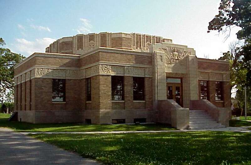 Tulsa Fire Alarm Building (built 1934), 1010 E. 8th St. Architect, Frederick V Kerchner, rehabilitation by Fritz Baily Architects, c. 2005. A major example of the WPA Modern school of the Art Deco movement. Listed on National Register of Historic