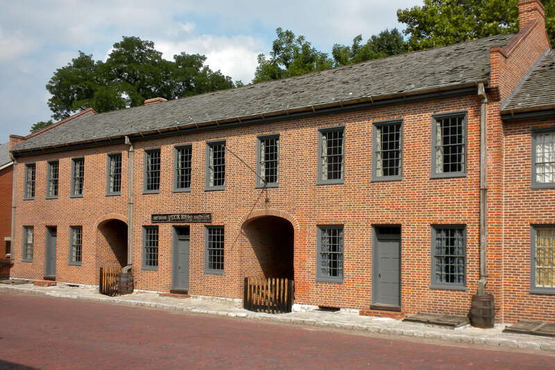 First Missouri State Capitol Buildings on NRHP since April 16, 1969. At 208-216 S. Main St., St. Charles, Missouri.