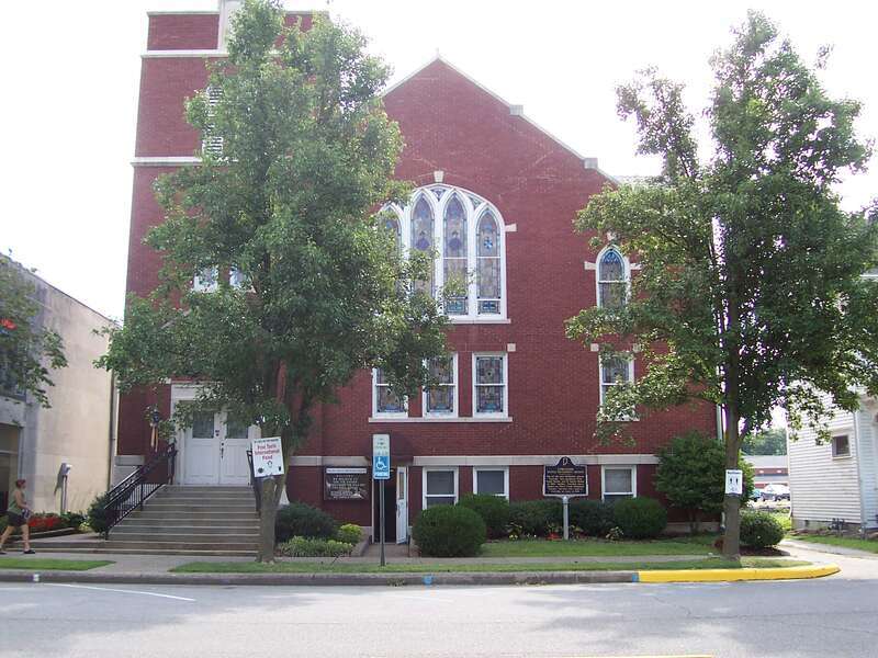 first Methodist church in Corydon, oldest in the sate.