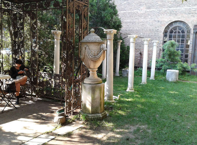 Elizabeth St. community sculpture garden NYC 11