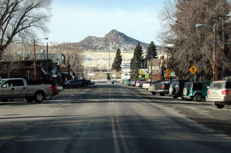 Main Street in Ennis, Montana