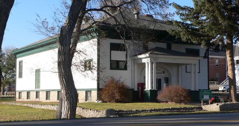 Trailside Museum of Natural History, formerly the Army Theatre, at Fort Robinson in Sioux County, Nebraska.