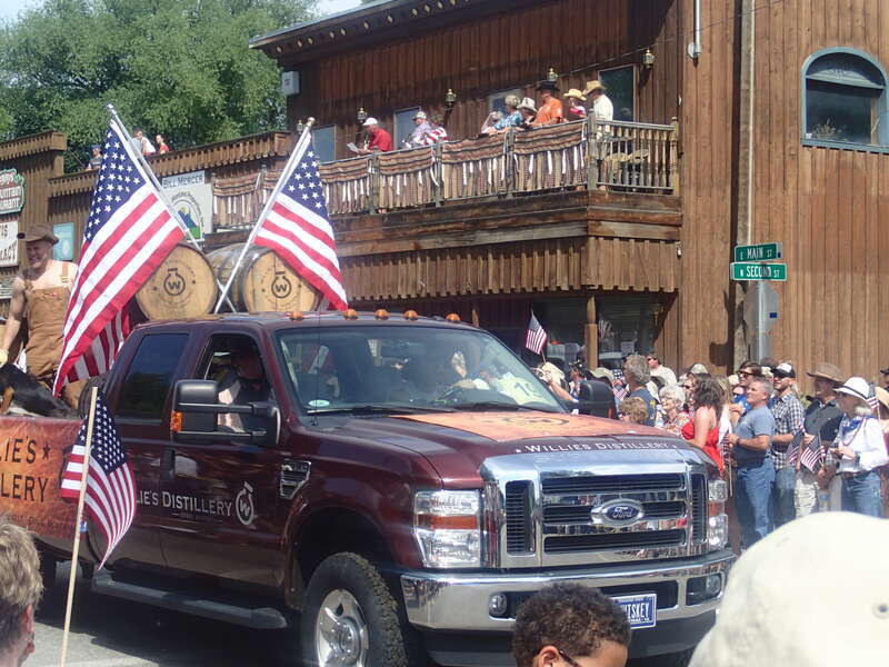 July 4th Parade Ennis, Montana 2014