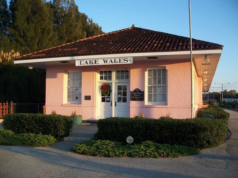 Lake Wales, Florida: Old Atlantic Coast Line Railroad Depot, now a museum.