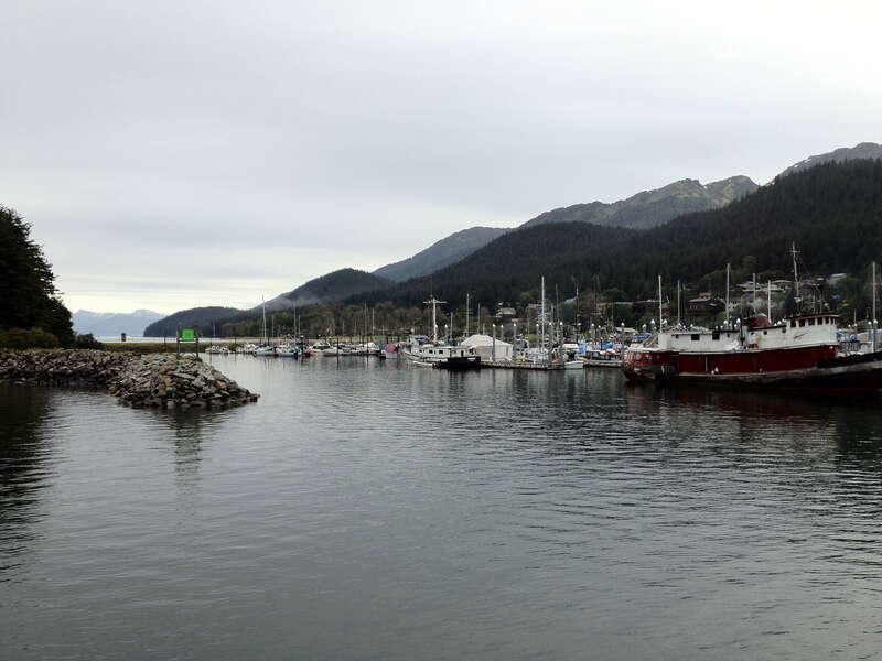 Mike Pusich Douglas Harbor with new wharves.