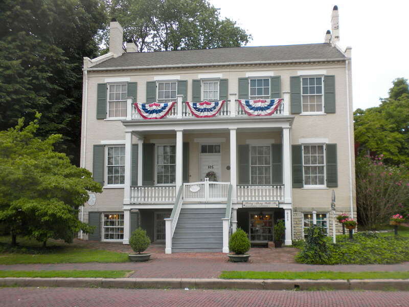 Newbill-McElhiney House	on the NRHP since April 11, 1972. At 625 S. Main St.,	St. Charles, Missouri.  In the main Historic District in town as well as being separately listed